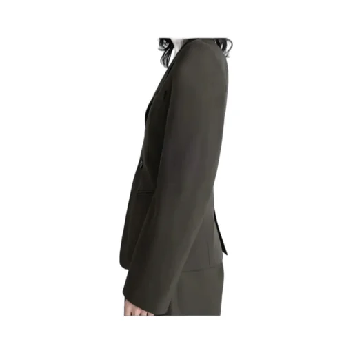 Single-Breasted Tailored Blazer