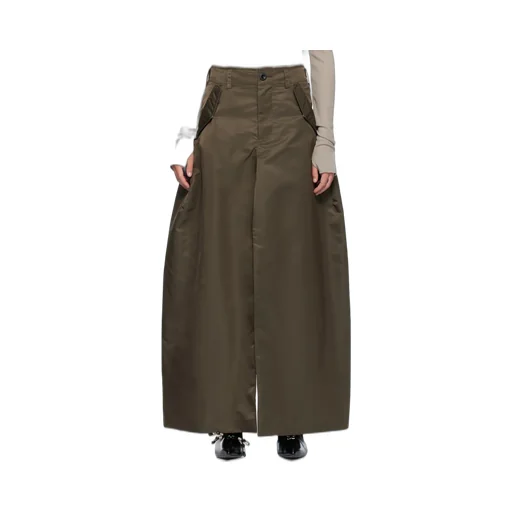 Nylon Twill Skirt