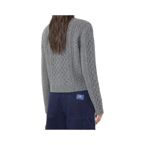 Long-Sleeved Wool Cardigan