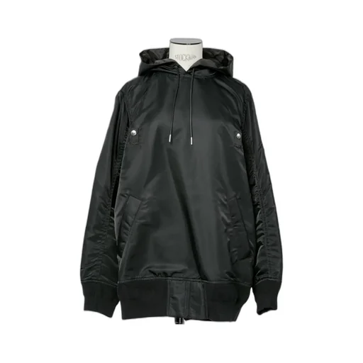 Nylon Twill Hoodie