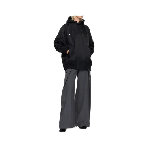 Nylon Twill Hoodie
