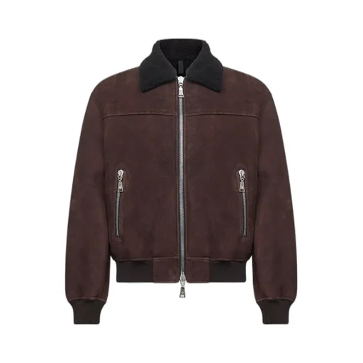 Long-Sleeved Zip-Up Jacket