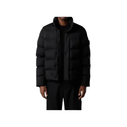 Down Jacket With Anti-Drop And Ribbed Internal Cuffs