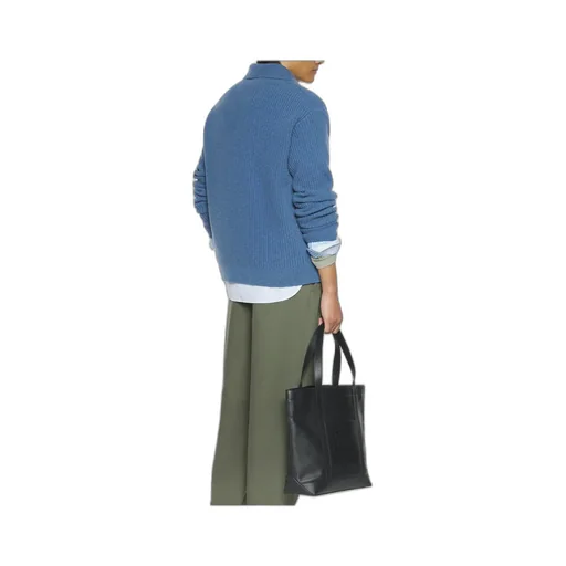 Fox Head Ribbed Polo Jumper