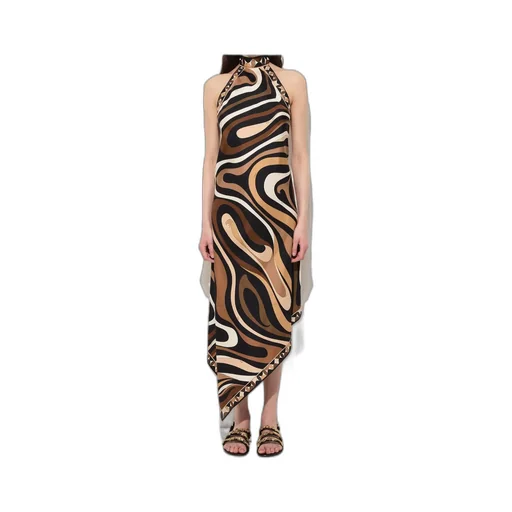 Sleeveless Silk Dress