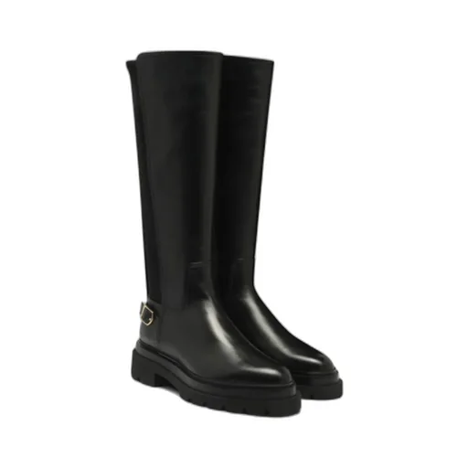 Neoprene Knee-High Boots