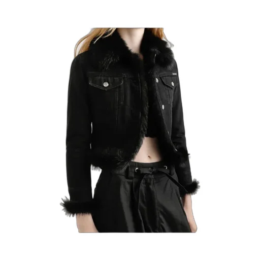 Cropped Denim Jacket