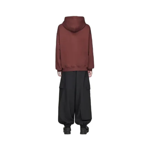 Logo-Print Drawstring Hoodie