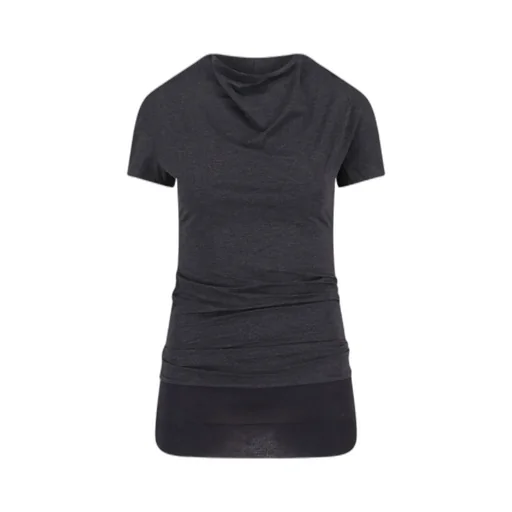 Short-Sleeved Ruched Dress