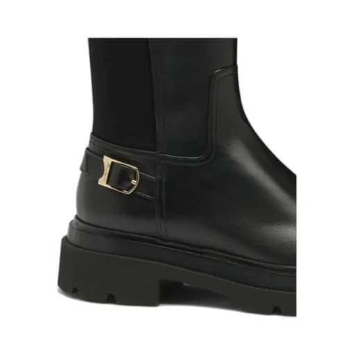 Neoprene Knee-High Boots