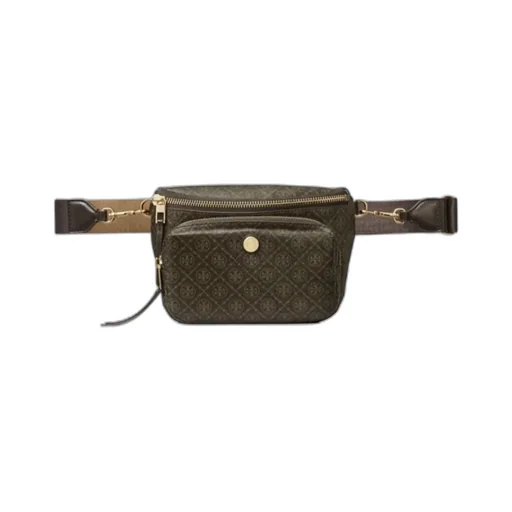 T Monogram Coated Canvas Mini Belt Bag