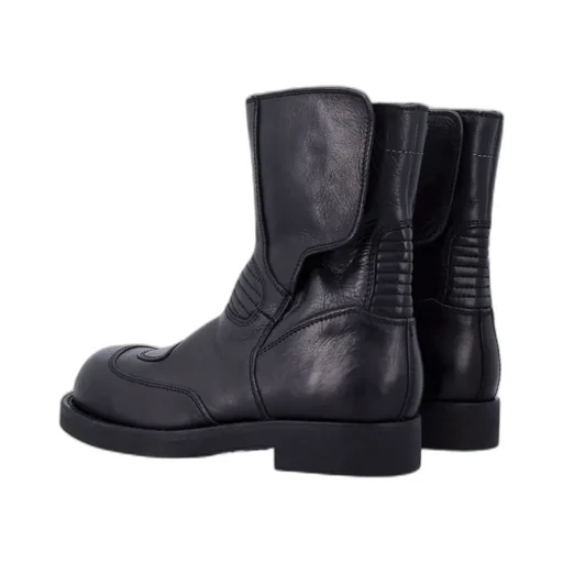 Round Toe Biker Boots