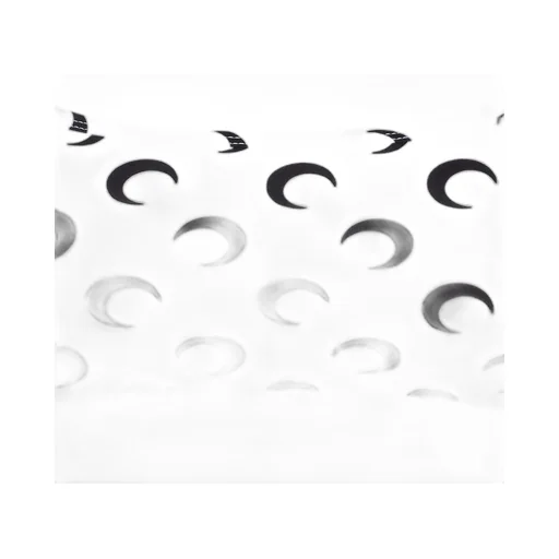Moon-Printed Sleeveless Sports Bra