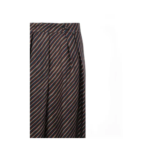 Striped Straight-Leg Pants