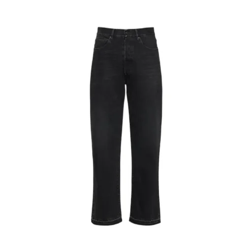 Logo Detailed Straight-Leg Jeans