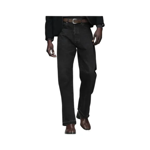 Logo Detailed Straight-Leg Jeans