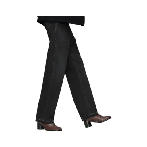 Logo Detailed Straight-Leg Jeans