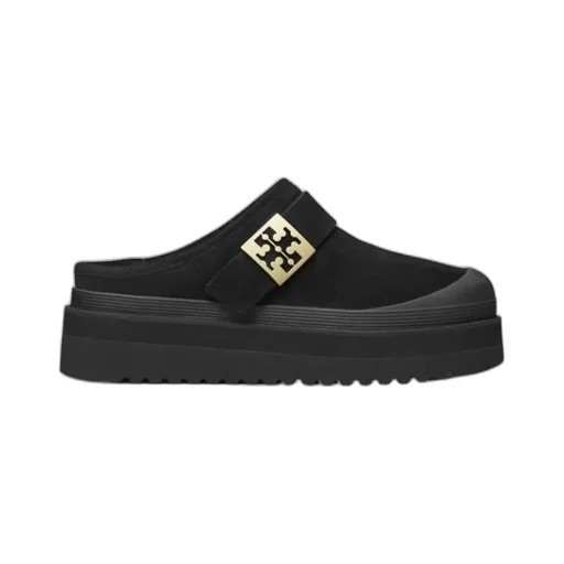 Mellow Shearling Platform Mule