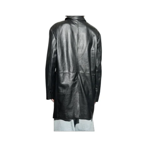 Short Leather Coat