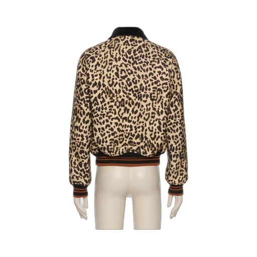 Bomber Jacket In Wool Drape With Vgold On Side Pockets