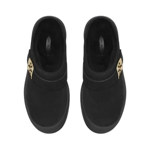 Mellow Shearling Platform Mule