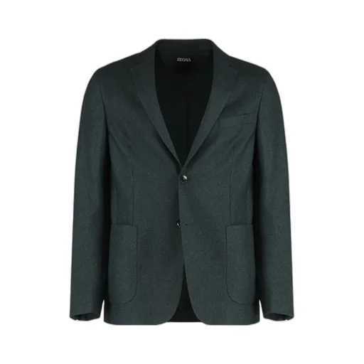 Single-Breasted Tailored Blazer