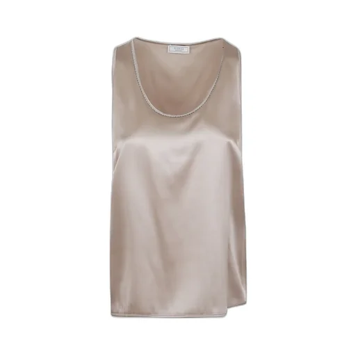 Embellished Silk Camisole
