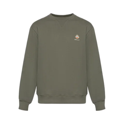 Logo Crest Crewneck Sweatshirt