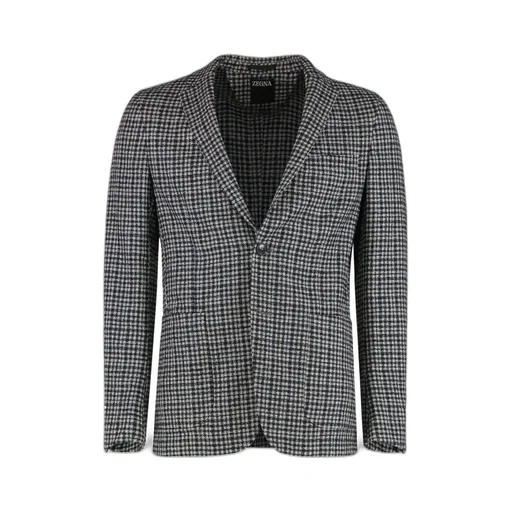 Checked Tailored Blazer
