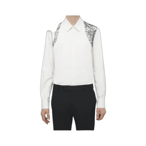Floral Lace Harness Shirt