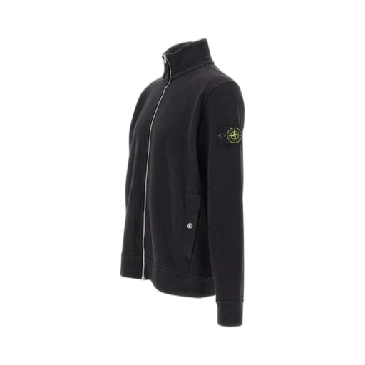 Logo Patch Zipped Sweatshirt