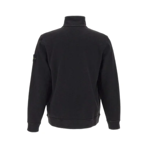 Logo Patch Zipped Sweatshirt