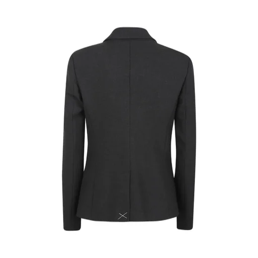 Single-Breasted Pointed Lapel Suit Jacket