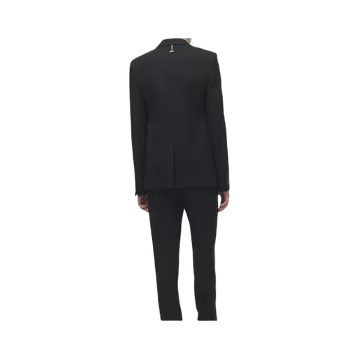Embellished Mirror Embroidered Single-Breasted Jacket