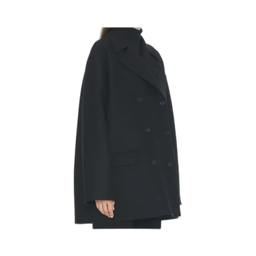 Double-Breasted Pocket Coat