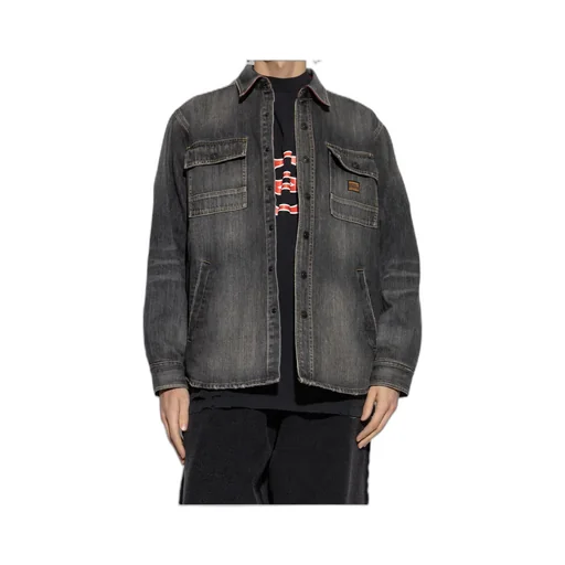 Collared Denim Shirt