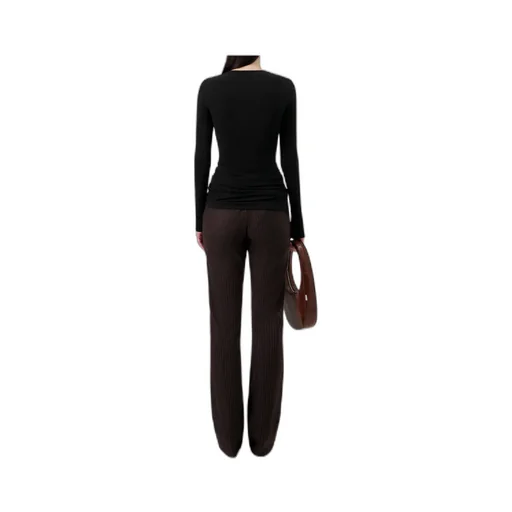Round-Neck Embellished T-Shirt