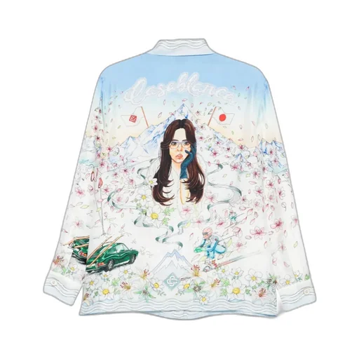 Printed Long-Sleeve Shirt
