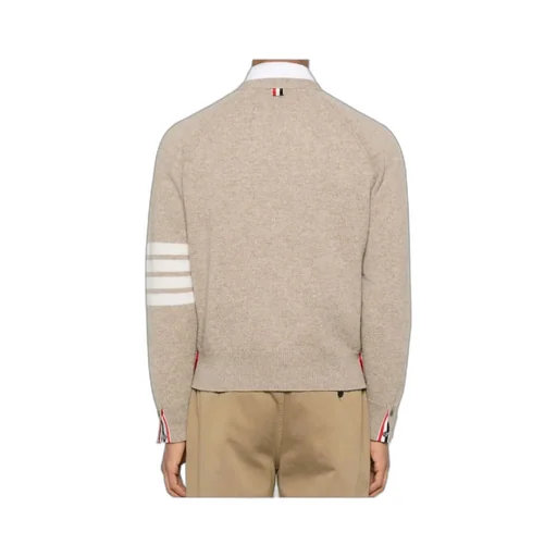 4-Bar V-Neck Knitwear