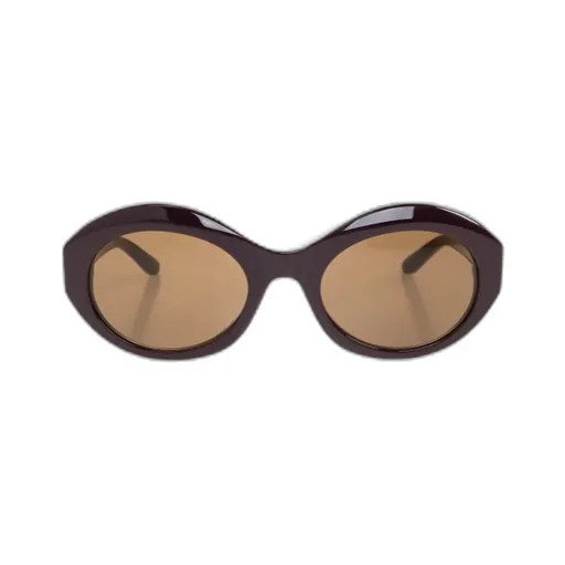 Oval-Frame Sunglasses