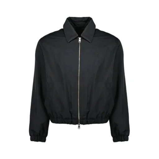 Logo Embossed Zipped Jacket