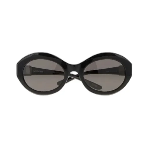 Oval-Frame Sunglasses