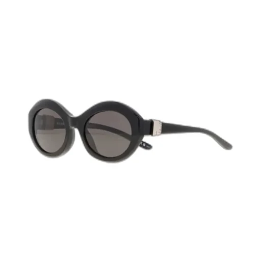 Oval-Frame Sunglasses