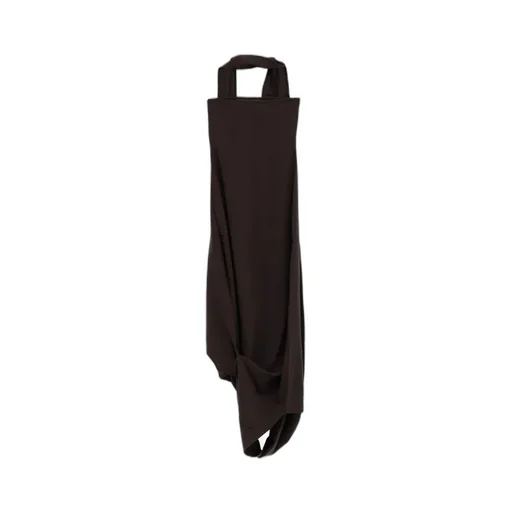 Draped Sleeveless Midi Dress