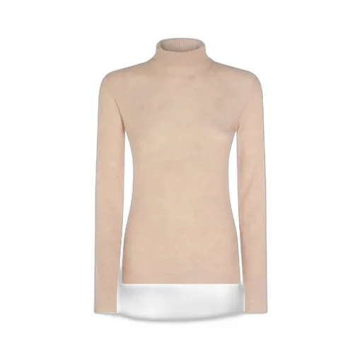 Roll-Neck Embellished Sweater
