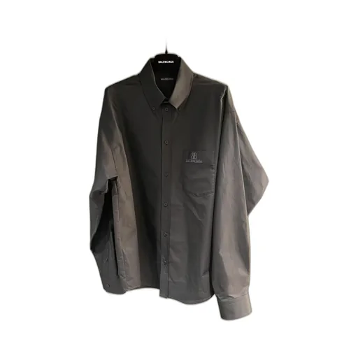 Bb Logo Embroidered Long-Sleeved Shirt