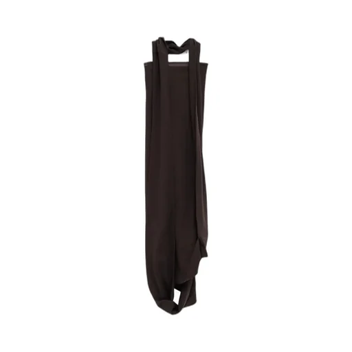 Draped Sleeveless Midi Dress