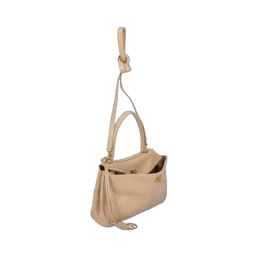 Rodeo Crocodile-Embossed Shoulder Bag