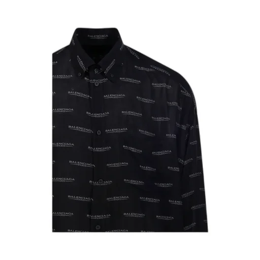 All-Over Logo Long-Sleeve Shirt