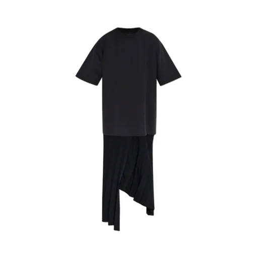 Pleated T-Shirt Dress